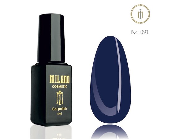 Изображение  Gel polish Milano Palette 4 №091, 4 мл, Volume (ml, g): 4, Color No.: 91