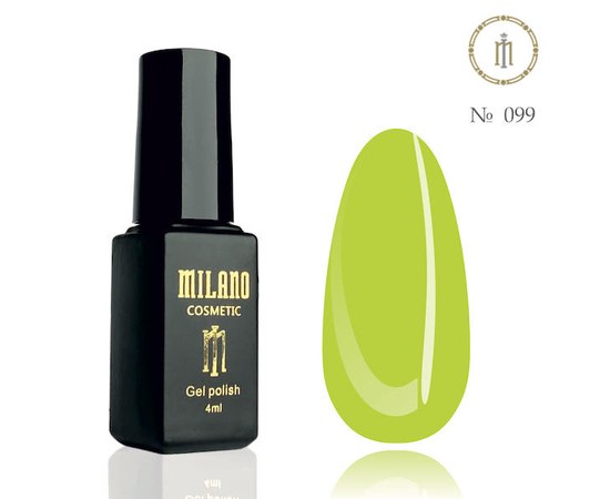 Изображение  Gel polish Milano Palette 4 №099, 4 мл, Volume (ml, g): 4, Color No.: 99