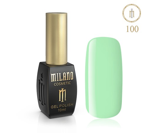 Изображение  Gel polish Milano Palette 10 №100 Swamp, 10 ml, Volume (ml, g): 10, Color No.: 100