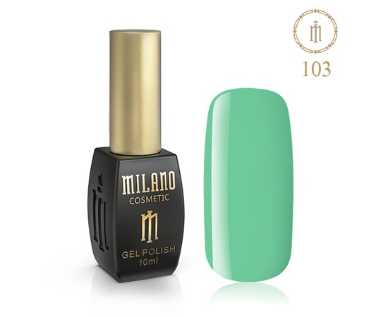 Изображение  Gel polish Milano Palette 10 №103 Mountain meadow, 10 ml, Volume (ml, g): 10, Color No.: 103