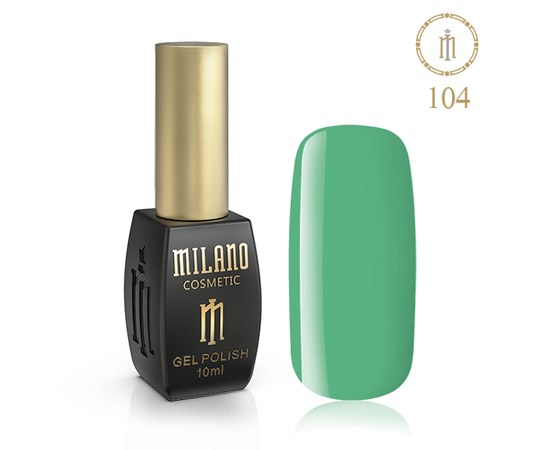 Изображение  Gel polish Milano Palette 10 №104 Asparagus, 10 ml, Volume (ml, g): 10, Color No.: 104