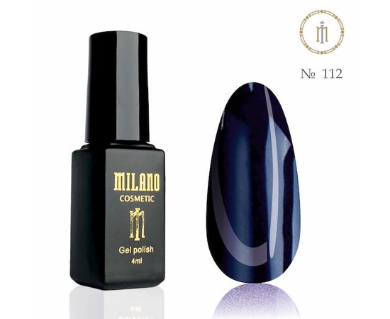 Изображение  Gel polish Milano Palette 4 №112, 4 мл, Volume (ml, g): 4, Color No.: 112