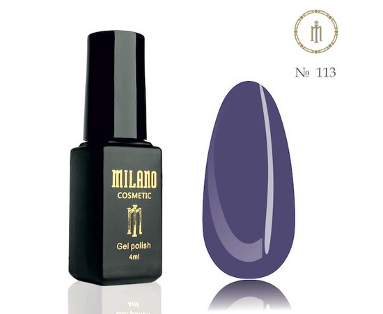 Изображение  Gel polish Milano Palette 4 №113, 4 мл, Volume (ml, g): 4, Color No.: 113