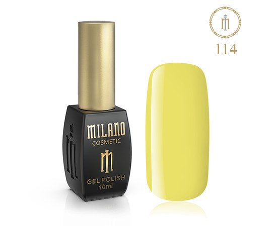 Изображение  Gel polish Milano Palette 10 №114 Pear, 10 ml, Volume (ml, g): 10, Color No.: 114