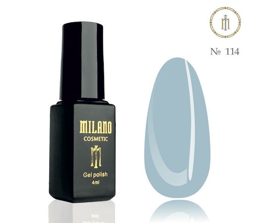 Изображение  Gel polish Milano Palette 4 №114, 4 мл, Volume (ml, g): 4, Color No.: 114