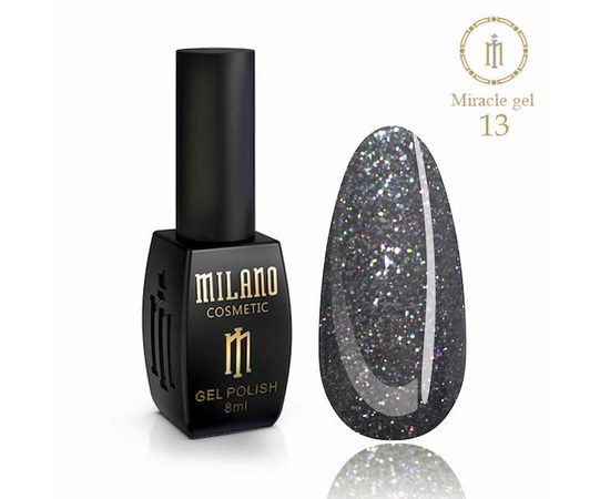 Изображение  Gel polish Milano Glame Miracle №13, 8 мл, Volume (ml, g): 8, Color No.: 13