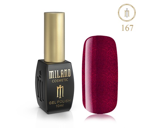 Изображение  Gel polish Milano Palette 10 №167 Madera, 10 ml, Volume (ml, g): 10, Color No.: 167