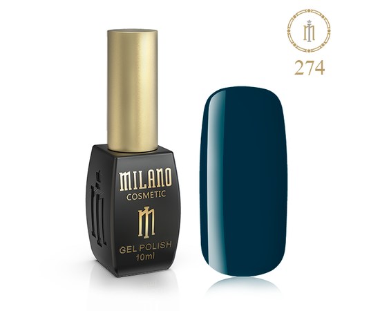 Изображение  Gel polish Milano Palette 10 №274 Sacramento, 10 ml, Volume (ml, g): 10, Color No.: 274