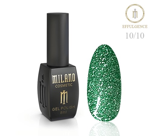 Изображение  Gel polish Milano Effulgence №10/10, 8 мл, Volume (ml, g): 8, Color No.: 10/10