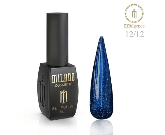 Изображение  Gel polish Milano Effulgence №12/12, 8 мл, Volume (ml, g): 8, Color No.: 12/12