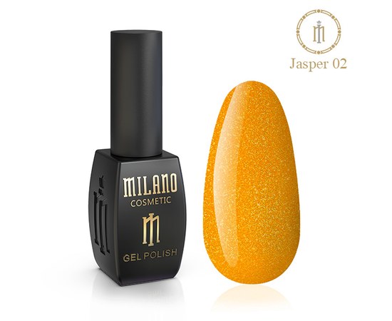 Изображение  Gel polish Milano Jasper №02 , 10 мл, Volume (ml, g): 10, Color No.: 2