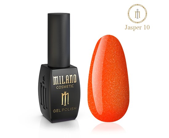 Изображение  Gel polish Milano Jasper №10 , 10 мл, Volume (ml, g): 10, Color No.: 10
