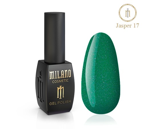 Изображение  Gel polish Milano Jasper №17 , 10 мл, Volume (ml, g): 10, Color No.: 17