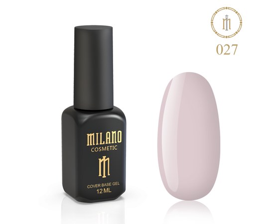 Изображение  Milano Cover Base No. 27, 12 ml, Color: 27