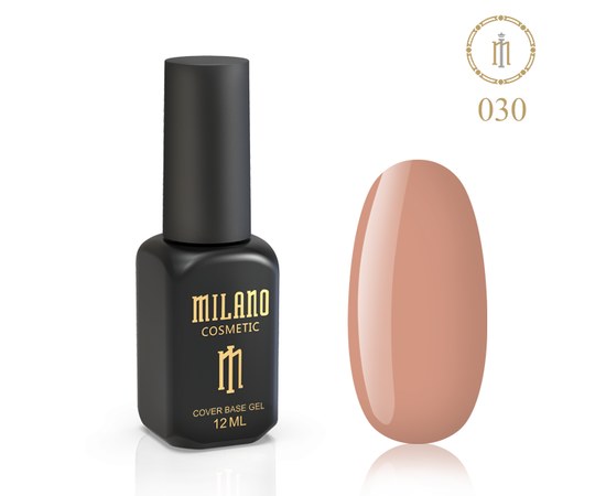 Изображение  Цветная база Milano Cover Base №30, 12 мл, Цвет №: 30