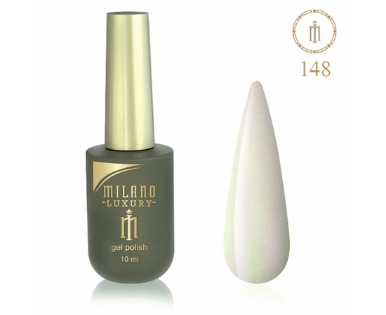 Изображение  Gel polish Milano Luxury №148 Mint-cream, 10 ml, Volume (ml, g): 10, Color No.: 148