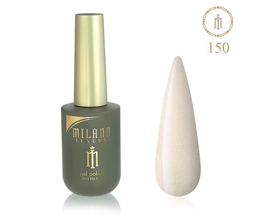 Изображение  Gel polish Milano Luxury №150 Desert sand, 10 ml, Volume (ml, g): 10, Color No.: 150