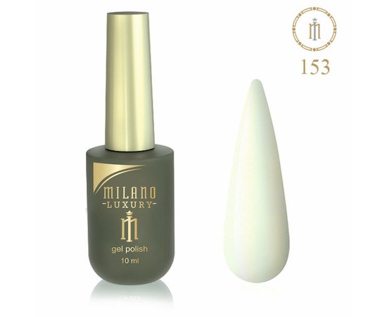 Изображение  Gel polish Milano Luxury №153 Happy bride, 10 ml, Volume (ml, g): 10, Color No.: 153