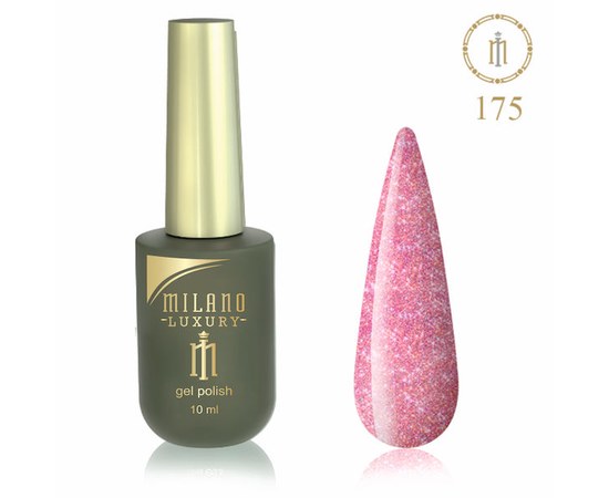 Изображение  Gel polish Milano Luxury №175 Morganite, 10 ml, Volume (ml, g): 10, Color No.: 175