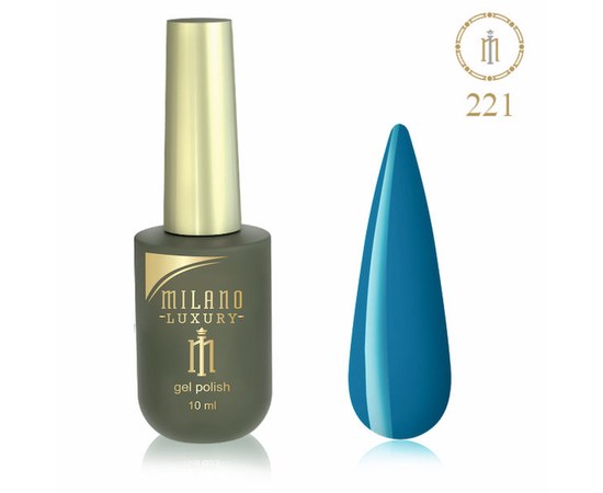 Изображение  Gel polish Milano Luxury №221 Comfort zone, 10 ml, Volume (ml, g): 10, Color No.: 221
