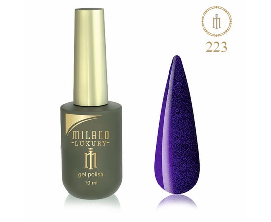 Изображение  Gel polish Milano Luxury №223 Single, 10 ml, Volume (ml, g): 10, Color No.: 223
