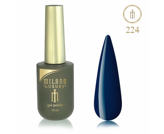 Изображение  Gel polish Milano Luxury №224 Smoky eyes, 10 ml, Volume (ml, g): 10, Color No.: 224