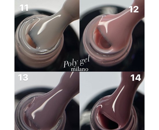 Изображение 2 Liquid polygel Milano Liquid Poly Gel No. 11, 15 ml, Options: 11