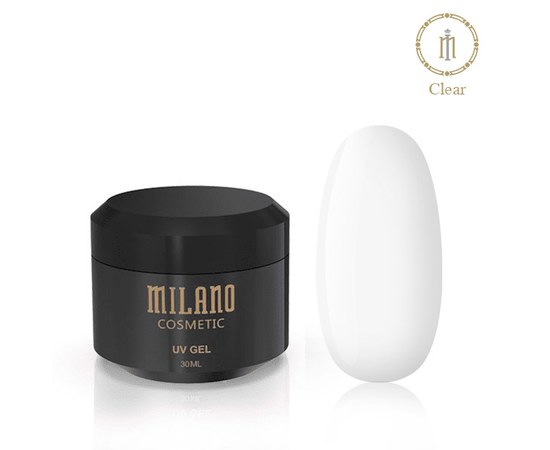 Изображение  Gel for extensions Milano 30 ml, Clear, Volume (ml, g): 30, Color No.: clear