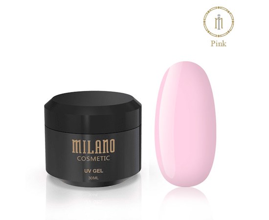 Изображение  Gel for extensions Milano 30 ml, Pink, Volume (ml, g): 30, Color No.: Pink