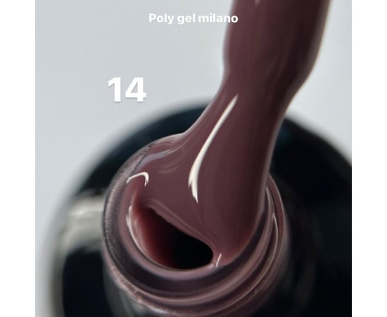 Изображение 4 Liquid polygel Milano Liquid Poly Gel No. 14, 15 ml, Options: 14