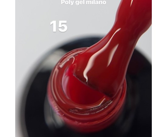 Изображение 4 Liquid polygel Milano Liquid Poly Gel No. 15, 15 ml, Options: 15
