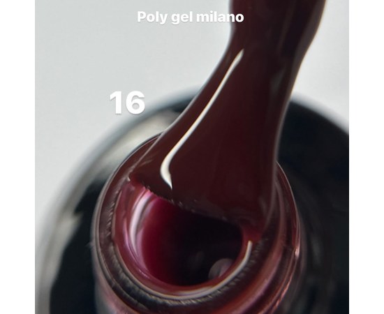Изображение 4 Liquid polygel Milano Liquid Poly Gel No. 16, 15 ml, Options: 16