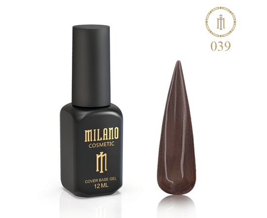 Изображение  Цветная база Milano Cover Base №39, 12 мл, Цвет: 39