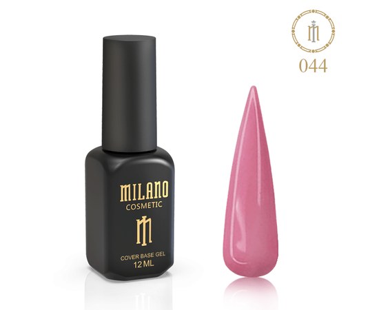 Изображение  Цветная база Milano Cover Base №44, 12 мл, Цвет №: 44