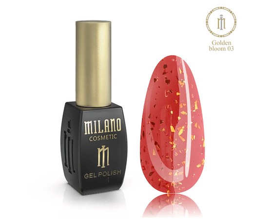 Изображение  Base for gel polish Milano Golden Bloom No. 03, 12 ml, Color No.: 3