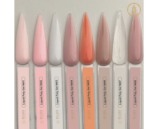Изображение 3 Жидкий полигель Milano Liquid Poly Gel №01, 15 мл, Вариант: 01