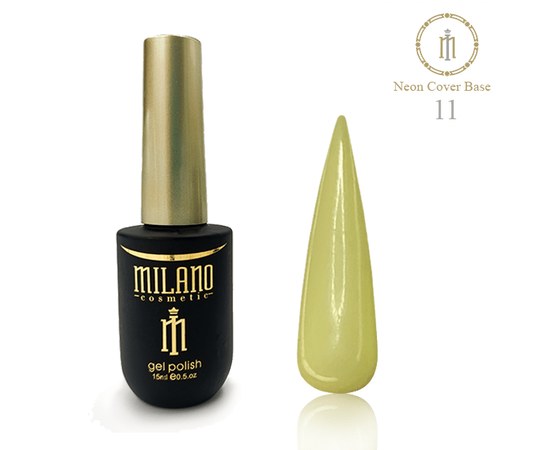 Изображение  Milano Cover NEON Base No. 11, 15 ml, Volume (ml, g): 15, Color No.: 11