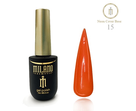 Изображение  Milano Cover NEON Base No. 15, 15 ml, Volume (ml, g): 15, Color No.: 15