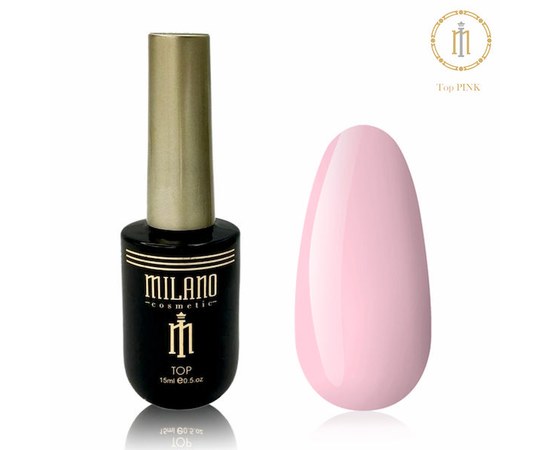 Изображение  Top for gel polish Milano Pink, 15 ml