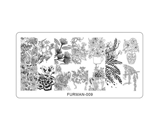 Изображение  Metal plate for stamping FURMAN-009