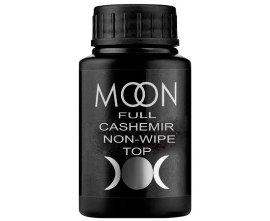 Изображение  Cashmere top for gel polish Moon Full Top Cashemir, 30 ml