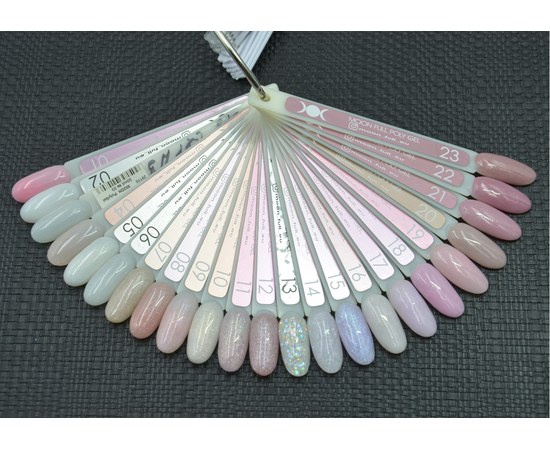 Изображение 2 Moon Full Poly Gel №15 polygel for nail extension Lilac diamond with shimmer, 15 ml, Volume (ml, g): 15, Options: 15