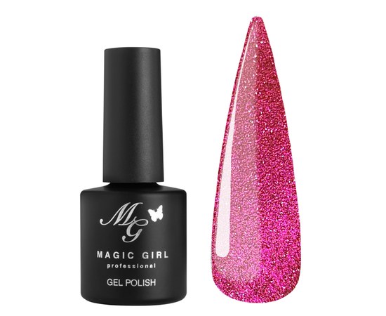Изображение  Gel polish Magic Girl Galaxy Light No. 4 reflective, 8 ml, Volume (ml, g): 8, Color No.: 4
