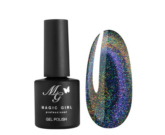 Изображение  Magic Girl Rainbow holographic gel polish, 8 ml