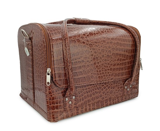 Изображение  Кейс-чемодан YRE для мастера маникюра, визажиста, коричневый