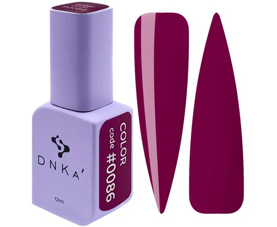 Изображение  Gel polish DNKa' Color №0086, 12 ml, Volume (ml, g): 12, Options: 0086