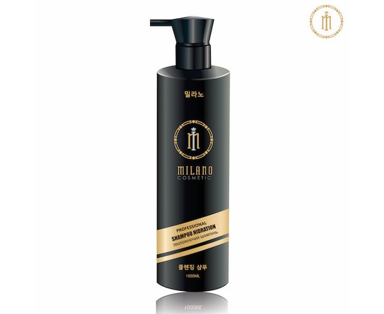 Изображение  Шампунь увлажняющий Milano Professional Hidration Shampoo, 1000 мл, Объем (мл, г): 1000