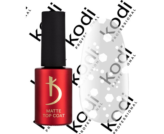 Изображение  Top for gel polish without a sticky layer Kodi No Sticky Top Coat ART No. 04, 7 ml, Volume (ml, g): 7, Color No.: 4