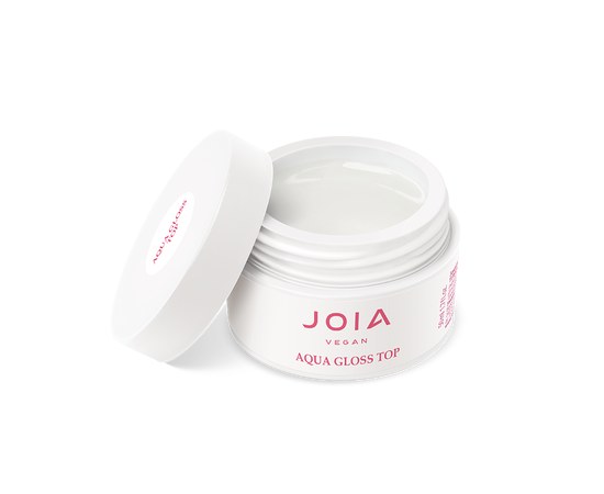 Изображение  Top for gel polish JOIA vegan Aqua Gloss Top No Wipe glossy, 50 ml
