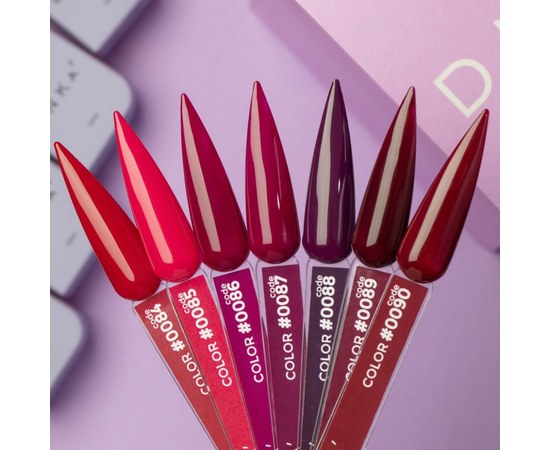 Изображение 2 Gel polish DNKa' Color №0088, 12 ml, Volume (ml, g): 12, Options: 0088